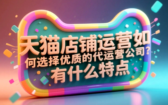天猫店铺运营如何选择优质的代运营公司？有什么特点.jpg